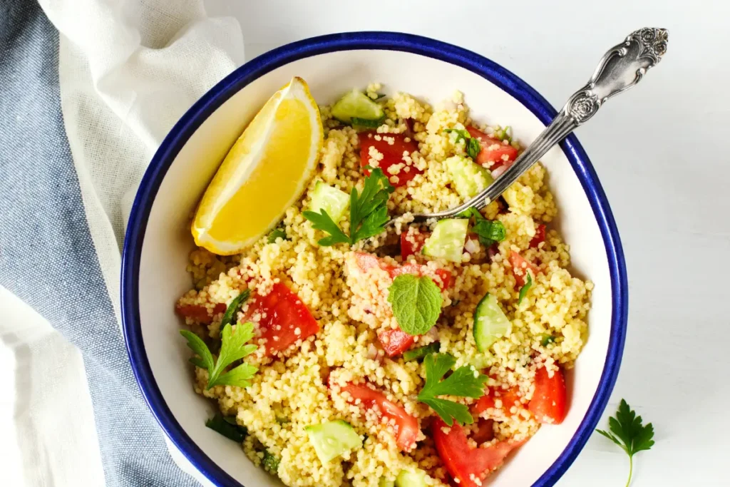 Couscous with Lemon and Garlic