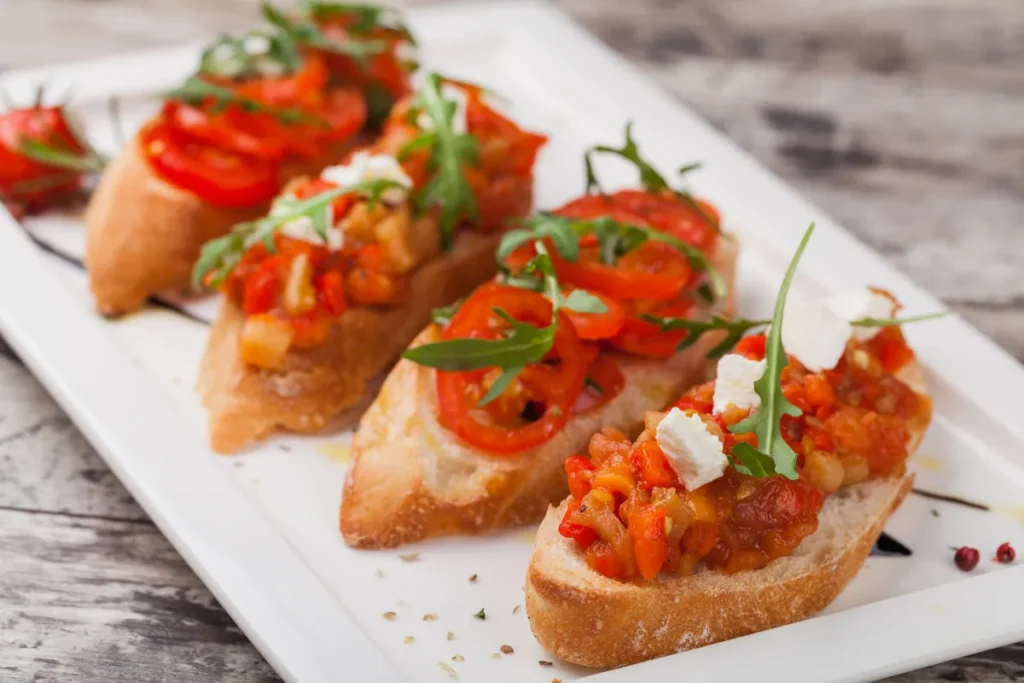 Garlic Bread and Bruschetta