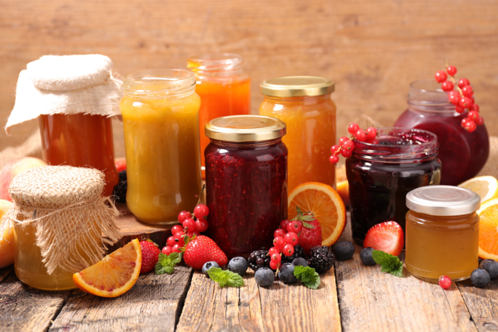 balance between fruit and sugar in jam making