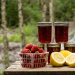 Why add lemon juice when making strawberry jam