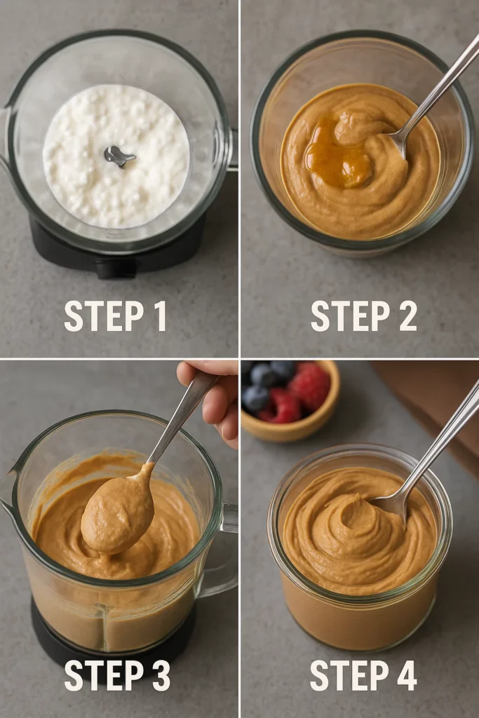 step-by-step-cottage-cheese-peanut-butter-mousse-best-easy-recipe