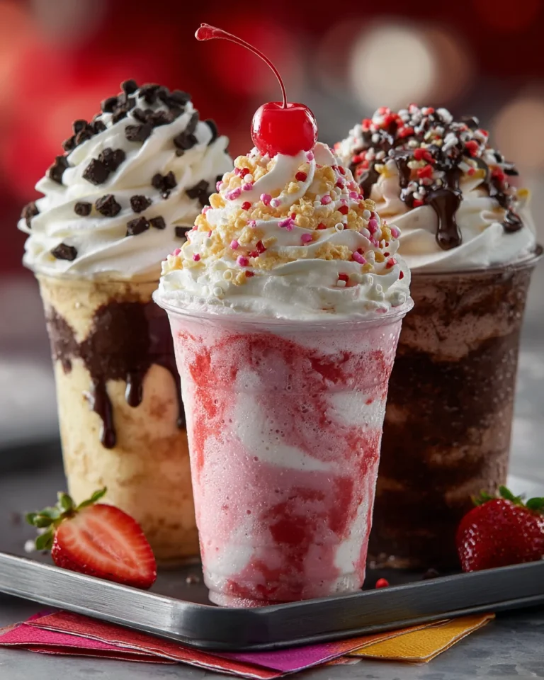 Wendy’s Frosty Fusion trio flavors