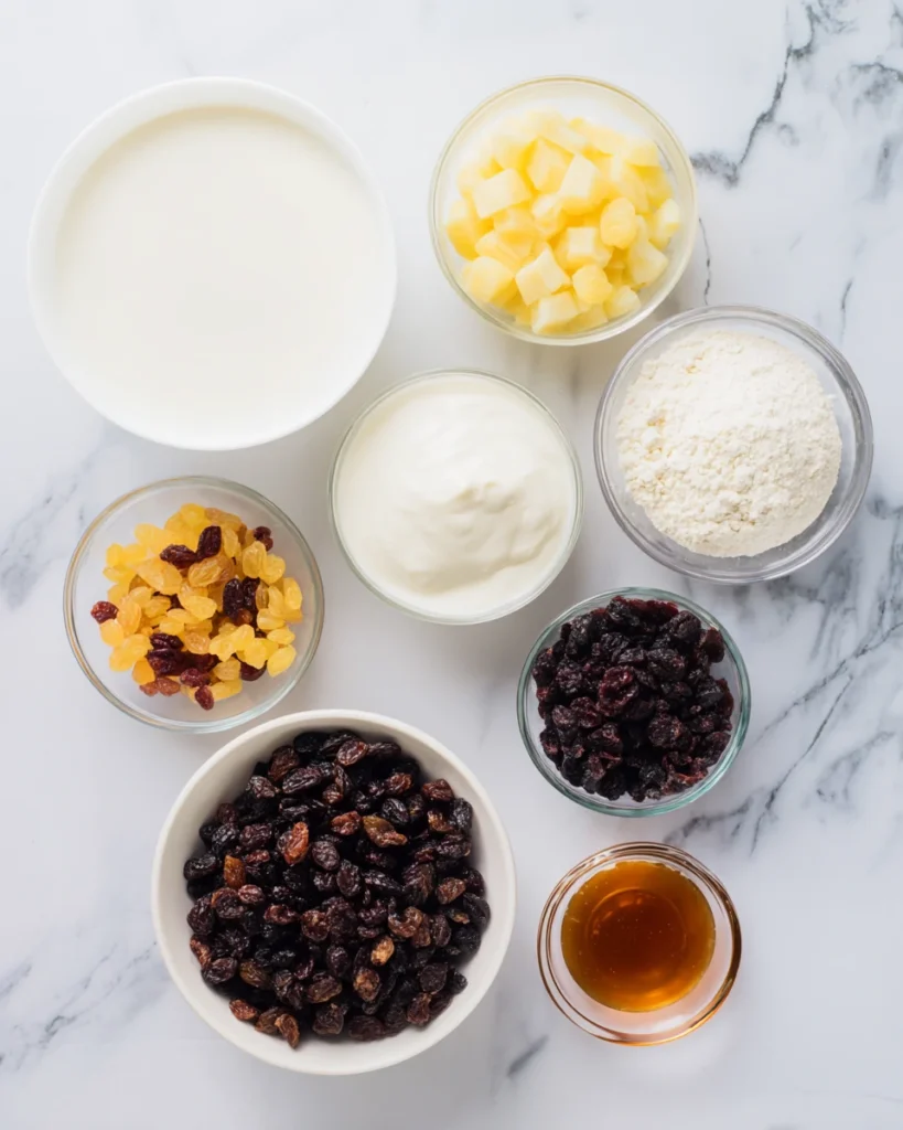 Frozen pudding ice cream ingredients