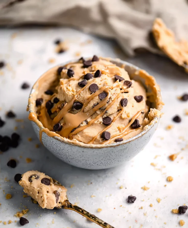 Final presentation of Greek Yogurt Cookie Dough